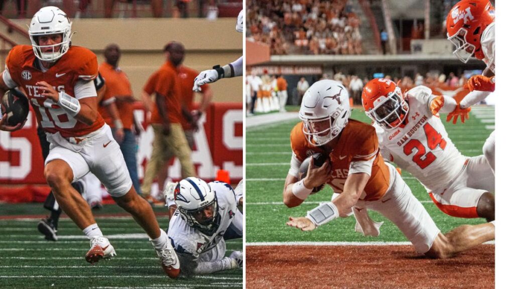 The Real Reason Behind Arch Manning’s Struggles: Texas’ Youthful Supporting Cast and Offensive Line Growing Pains