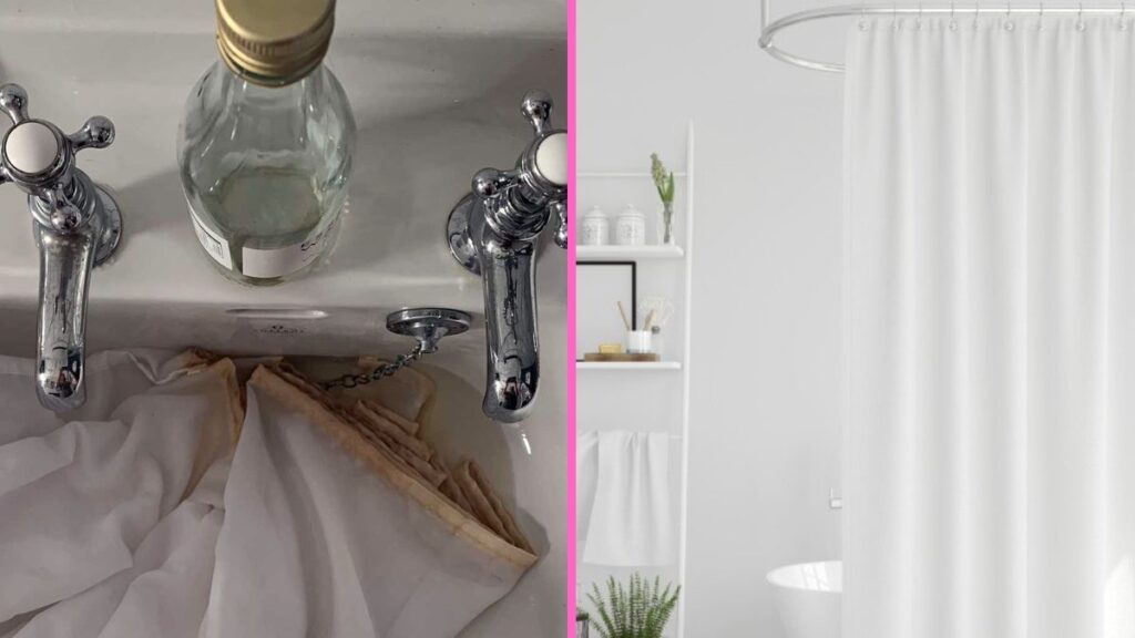 I Soaked My Shower Curtain in Salt Water and It Stopped Molding
