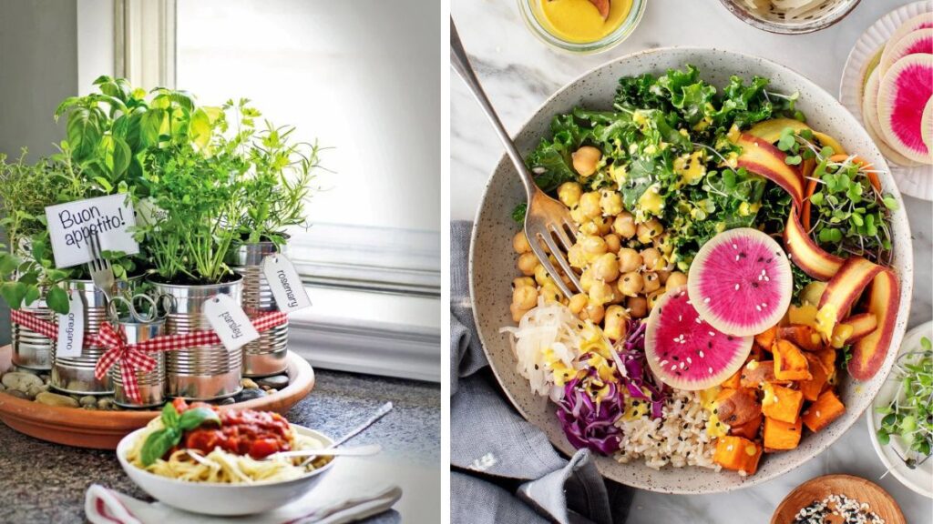 DIY Kitchen Garden for Homemade Plant-Based Cooking