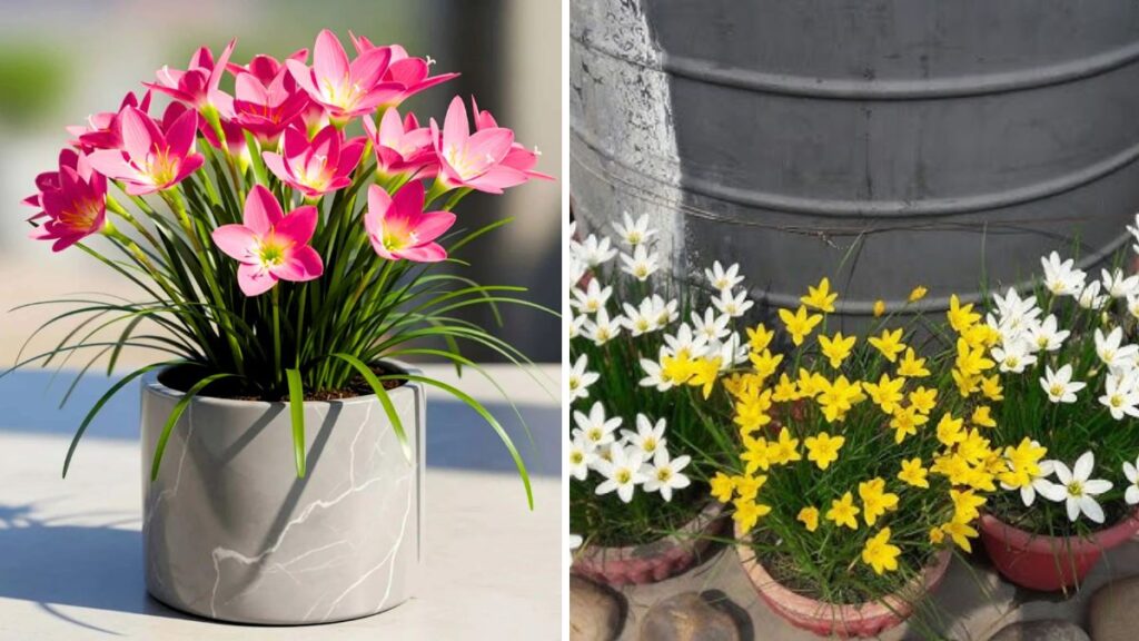 How to Grow Rain Lily (Zephyranthes) in Pots: Complete Guide with Care Tips & Updated Videos